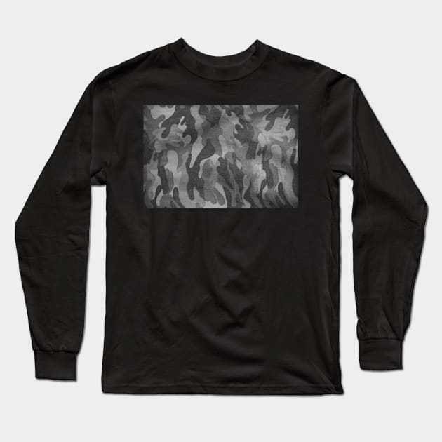 Camouflage Long Sleeve T-Shirt by BokeeLee